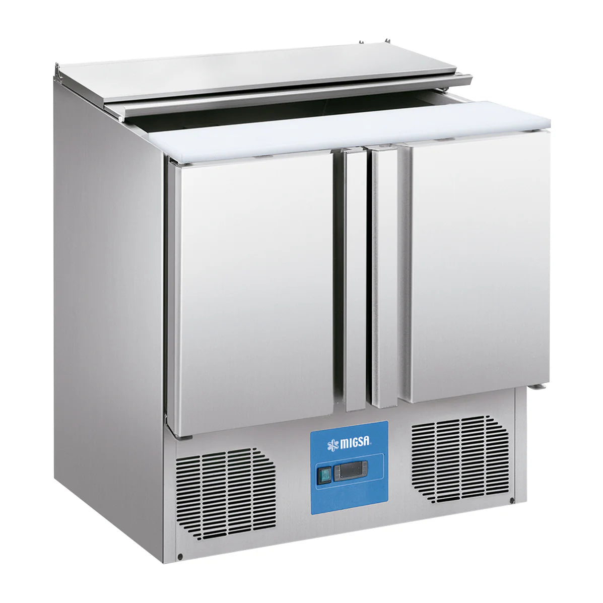 S900 MIGSA BARRA FRÍA PARA ENSALADAS DE 2 PUERTAS DE 230 L TIPO EUROPEO