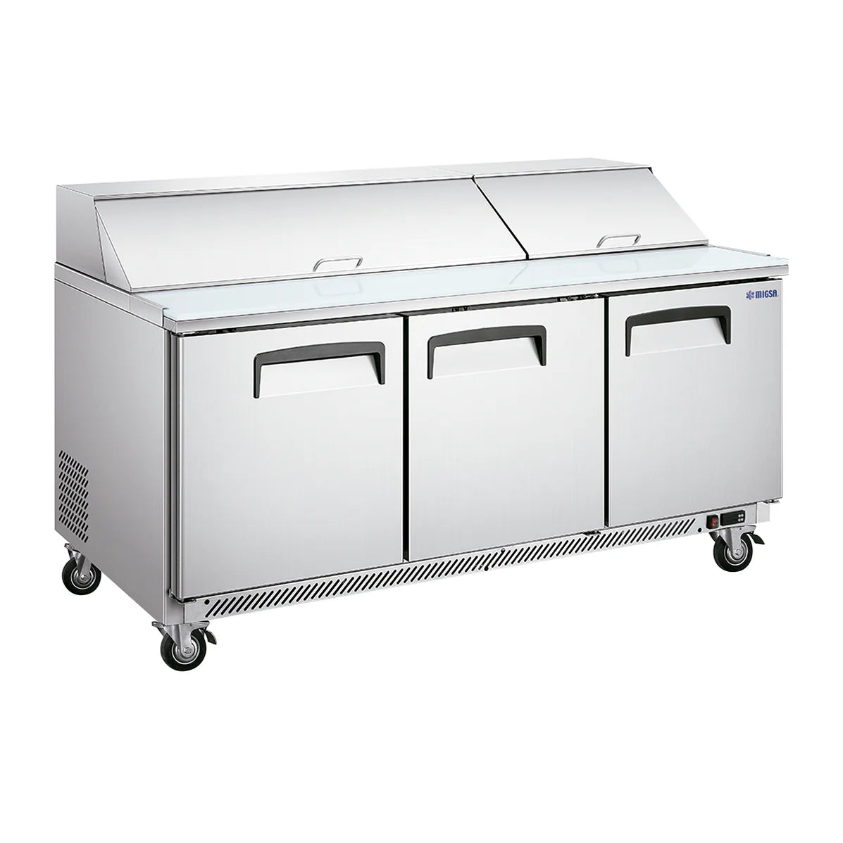 SCL-2 MIGSA MESA FRÍA PARA ENSALADAS DE 2 PUERTAS TIPO AMERICANO DE 340 L