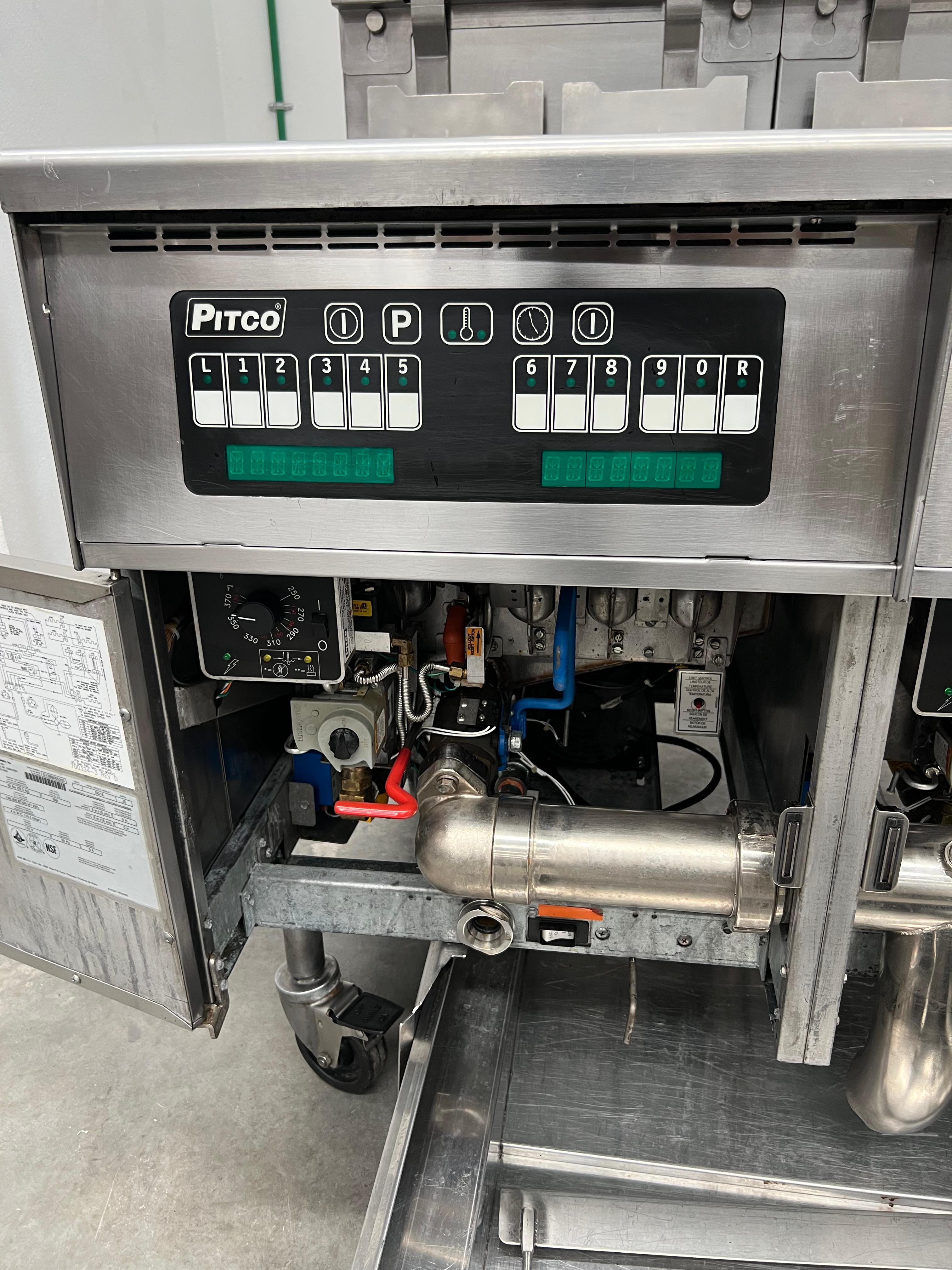 Freidora 2 Tinas Pitco SG18 (Reacondicionado)