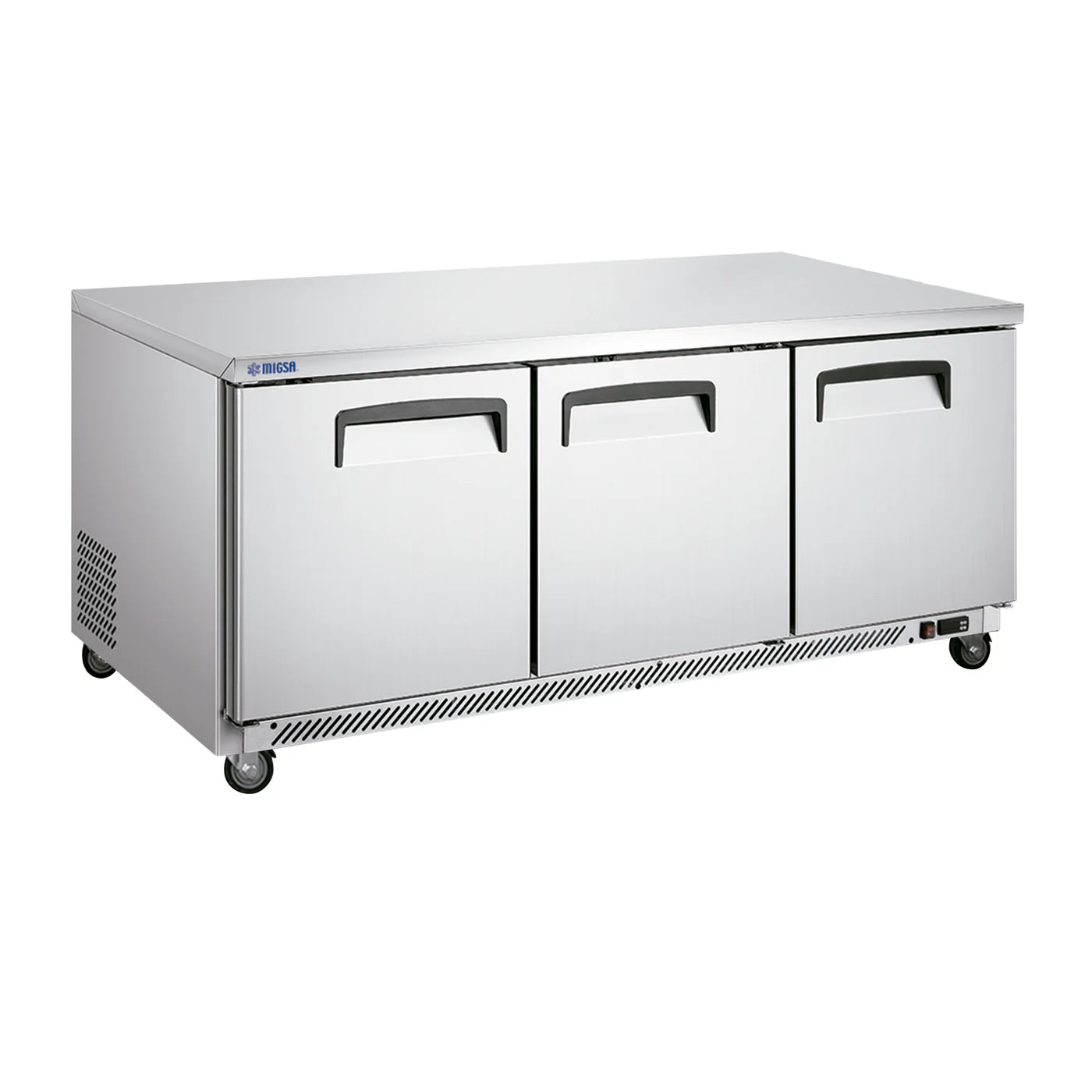 UC-72F-3  MIGSA MESA FRÍA CONGELADA DE 3 PUERTAS DE 530 L