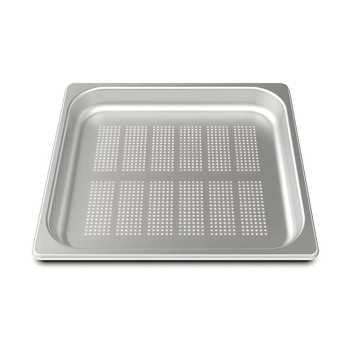 Charola Perforada de Acero Inoxidable GN 2/3 Unox Foro.Steel40 TG710