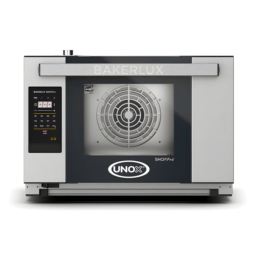 Horno de Convección Eléctrico 3 Charolas 46 x 33 cm Unox Bakerlux Shop.Pro Stefania XAFR-03HS-LGDN