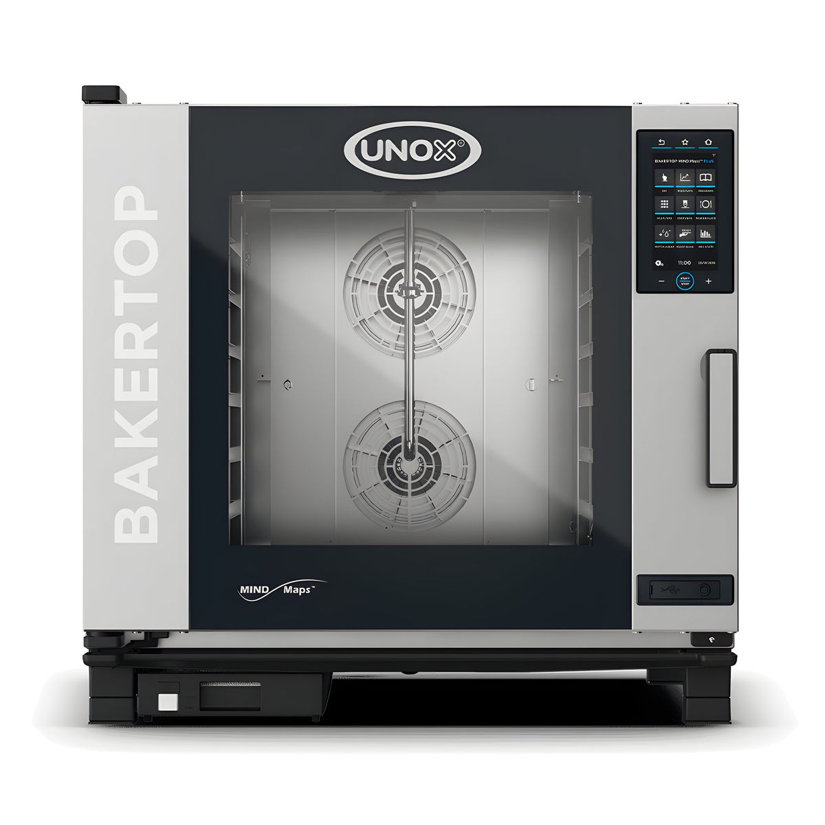 Horno Combi a Gas 5 Charolas 66 x 46 cm Unox Bakertop Mind.Maps Plus XAVC-06FS-GPRM-AL