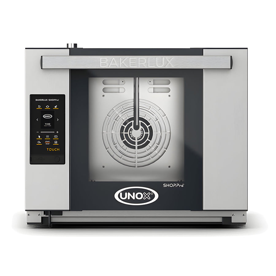 Horno de Convección Eléctrico 4 Charolas 46 x 33 cm Unox Bakerlux Shop.Pro Arianna XEFR-04HS-ETDV