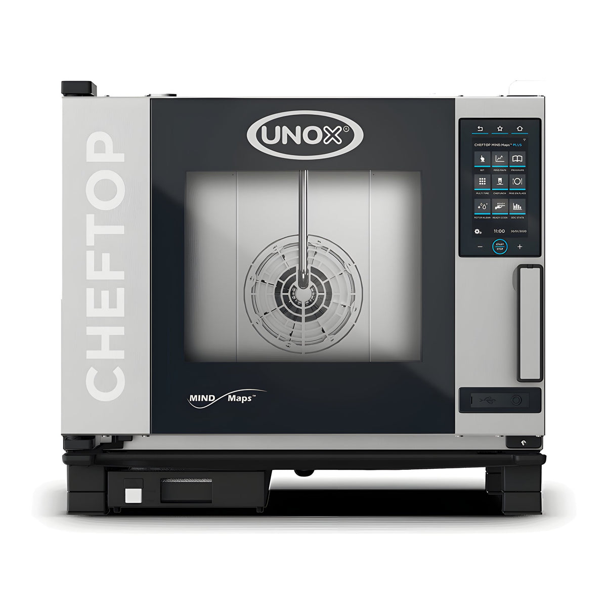 Horno Combi Eléctrico 5 Charolas GN 1/1 Unox Cheftop Mind.Maps Plus XEVC-0511-EPRM-CM