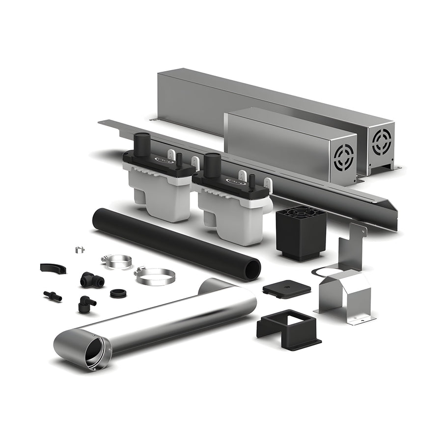Kit de Superposición para Dos Hornos de Gas Cheftop Countertop Unox XEVQC-0011-G