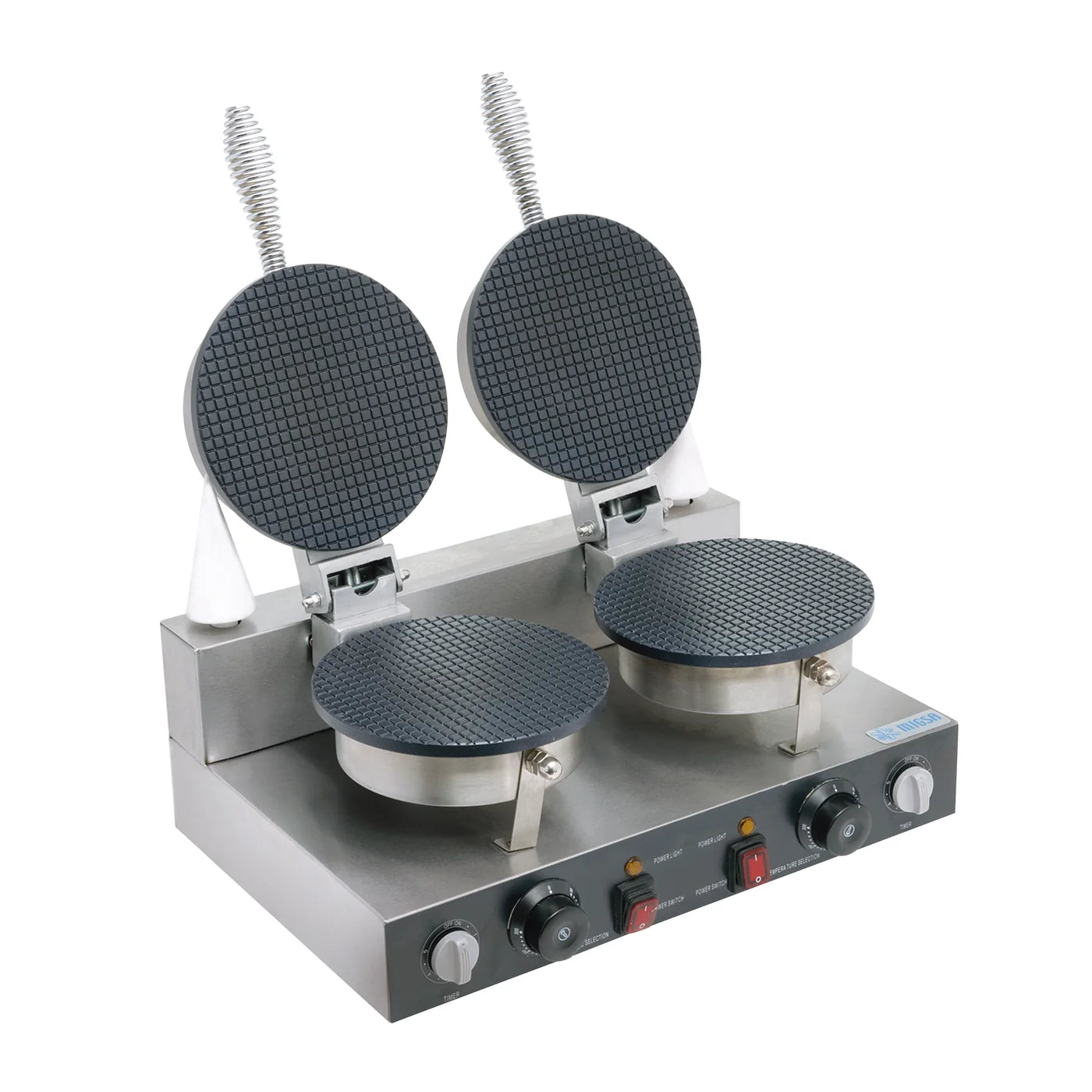ZU2 MIGSA Cocinador De Conos Y Canastitas Doble